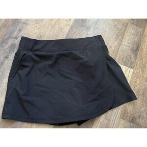 $30 FREELY WOMEN'S  MANDY SKORT tennis skirt Large Black